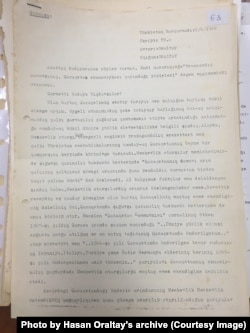 Энри Шамбренің "Советтер одағының экономикалық өркендеуі" кітабына Азаттық жасаған шолу. Ұлттық академиялық кітапхандағы Хасен Оралтайдың жеке қорынан.