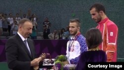 Elvin Mürsəliyev, Yunan-Roma güləşində qızıl medalın qalibi 